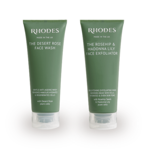 The Rosehip & Madonna Lily Face Exfoliator + The Desert Rose Face Wash